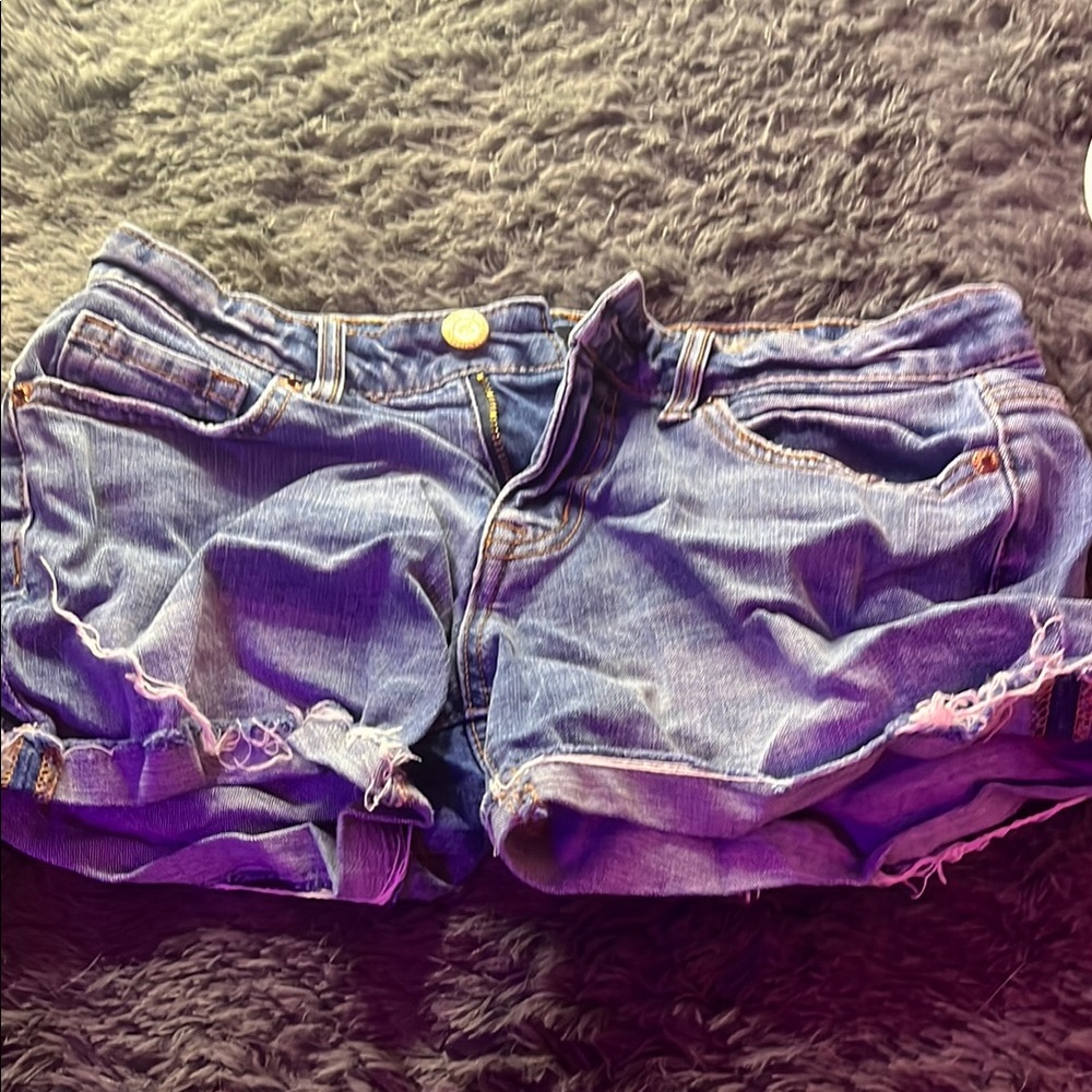 Aeropostale Blue Jean Shorts Trendy Denim Style